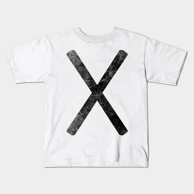 Marks the Spot Kids T-Shirt by GAz